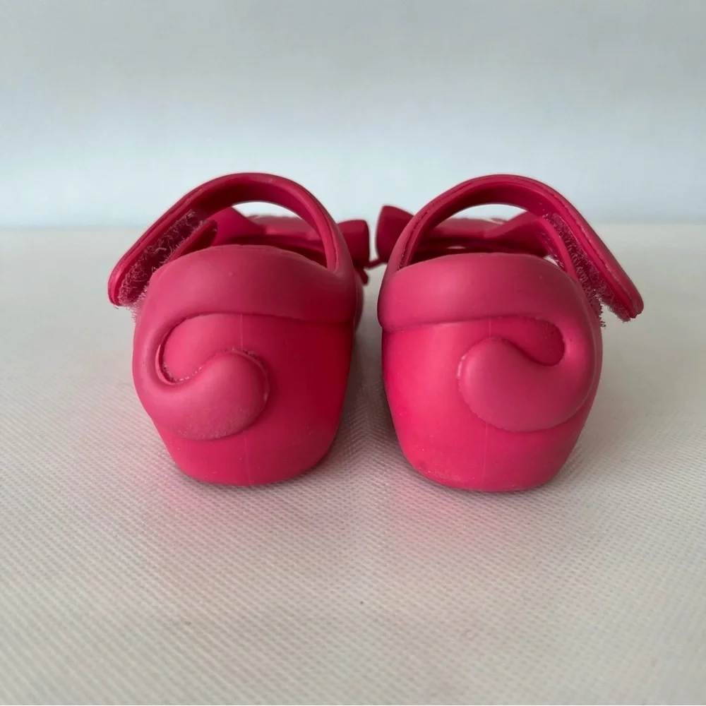 Mini Melissa Pink Cat Shoes
